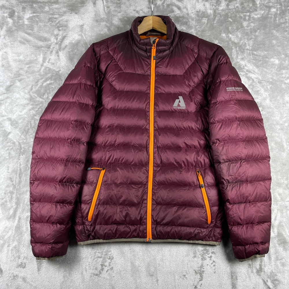 Eddie Bauer First Ascent Jacket Mens Medium EB800 Down Fill Power Expedition